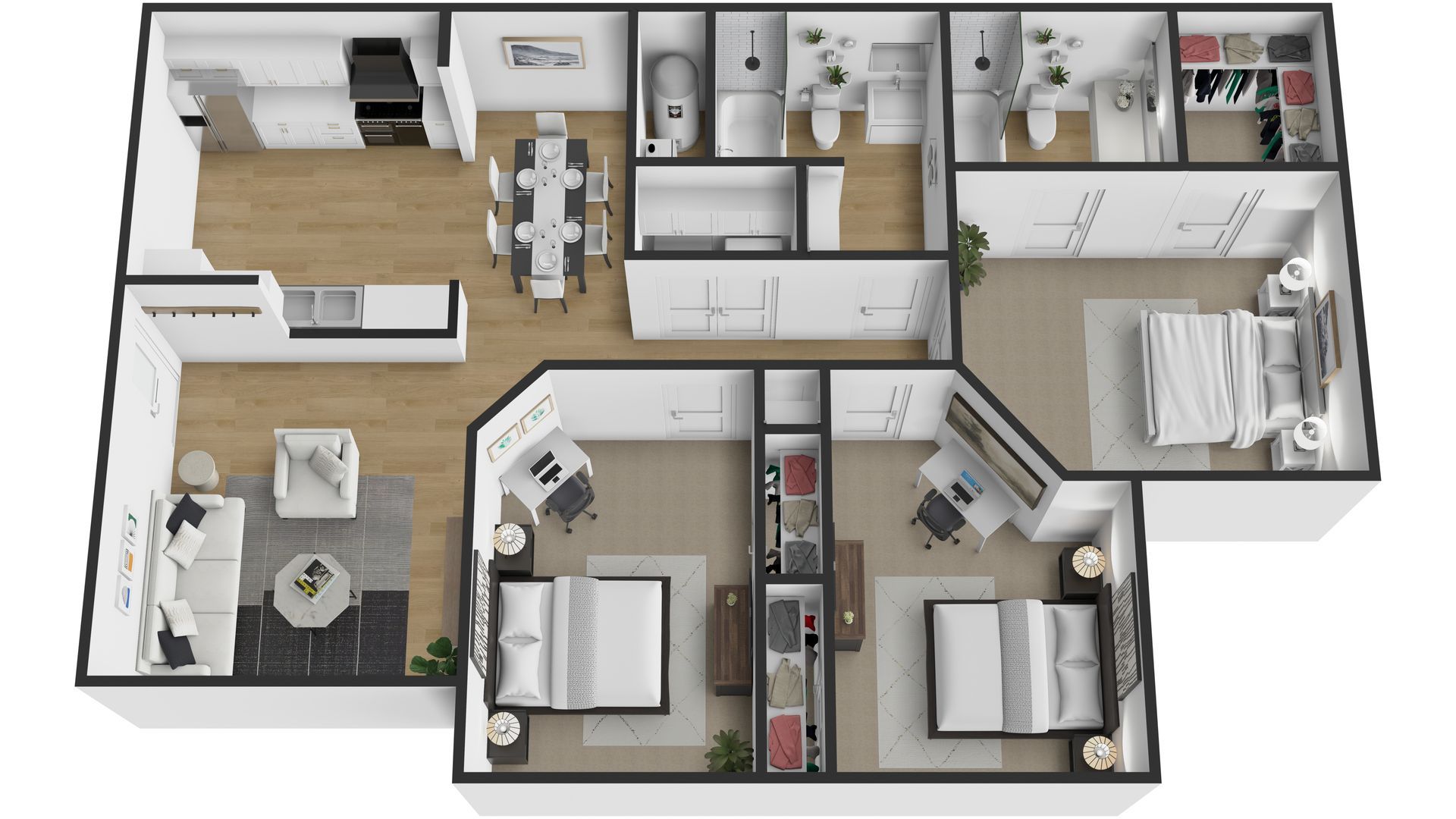3 Bedroom 2 Bathroom