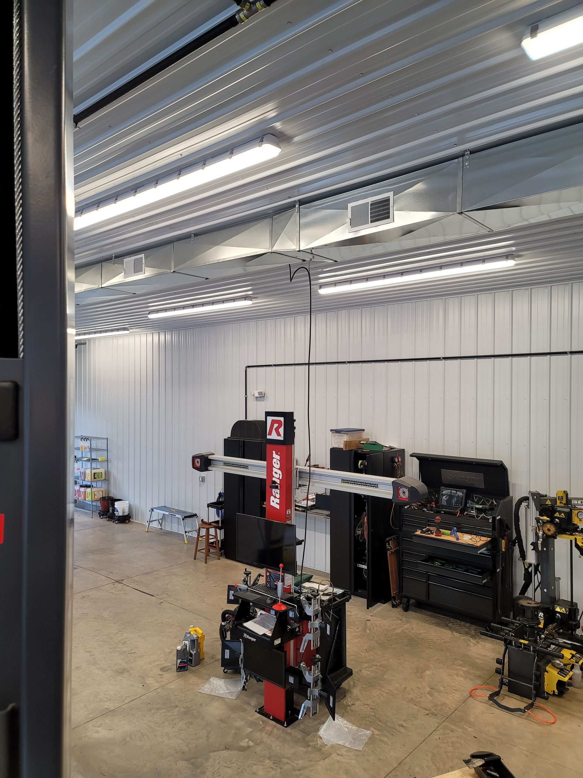 Inside of our garage bay in Hummelstown, PA | Crowne Automotive