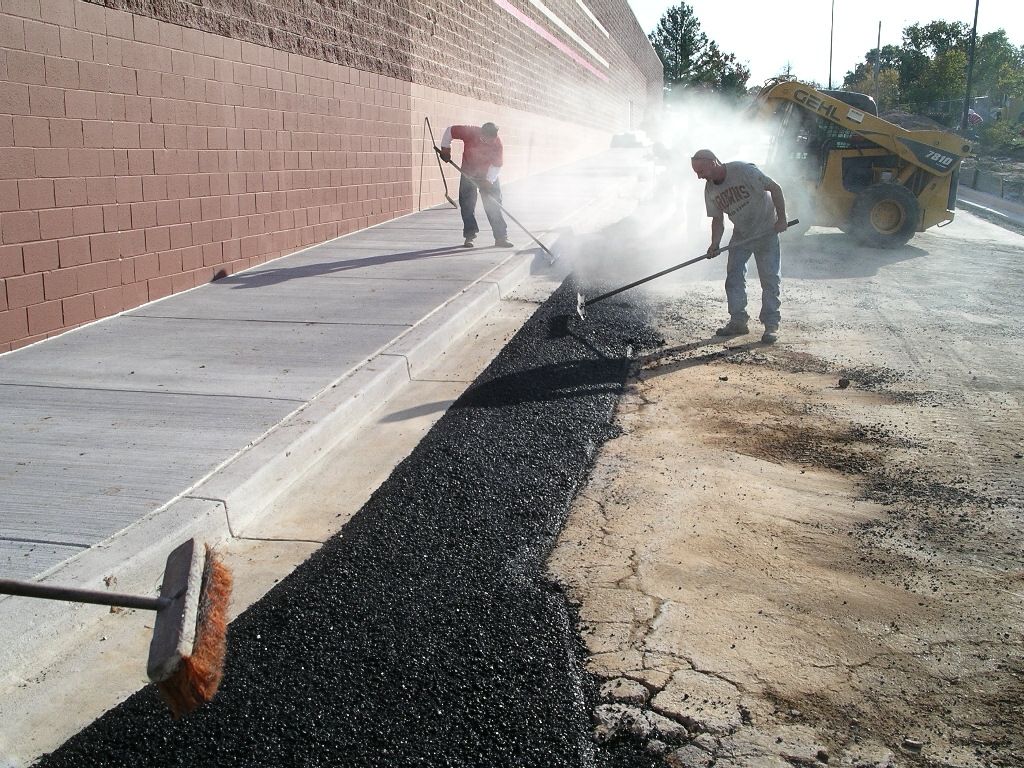 Target at corridor marketplace shopping center — Beltsville, MD — Asphalt General