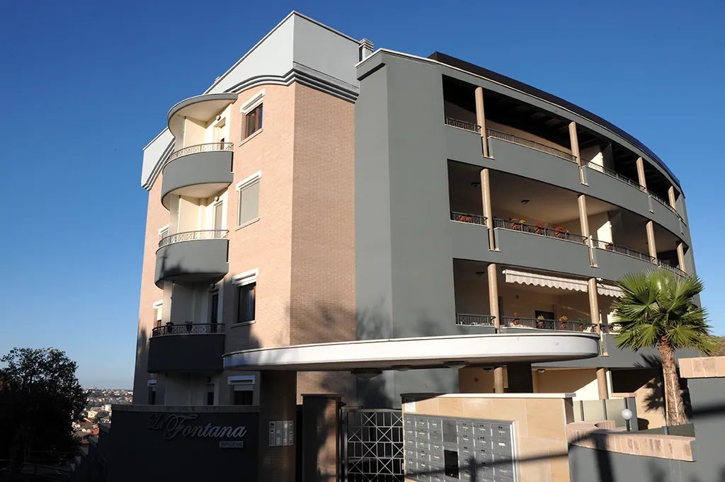 esterno palazzo in nuova costruzione