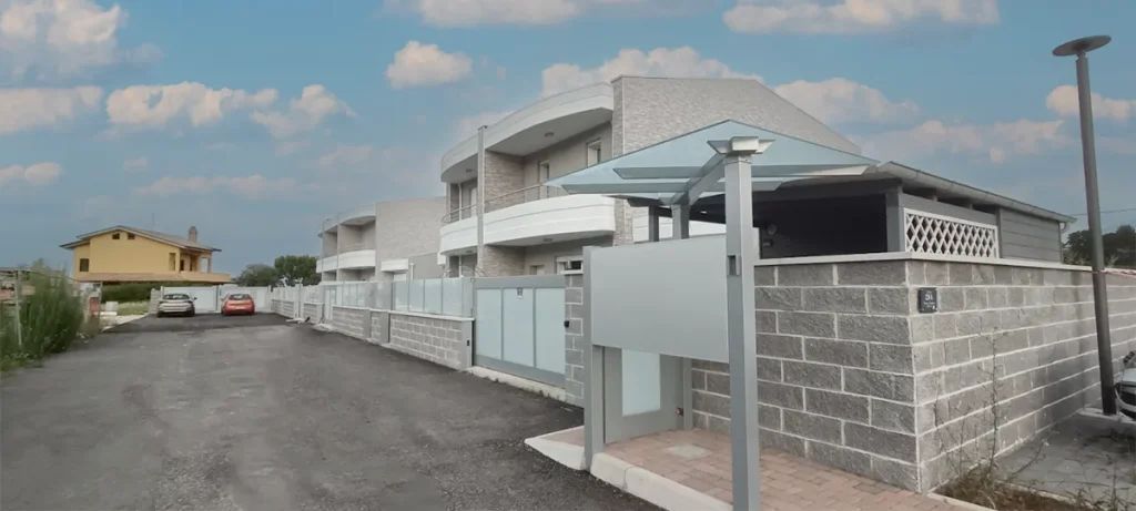 esterno palazzo in nuova costruzione