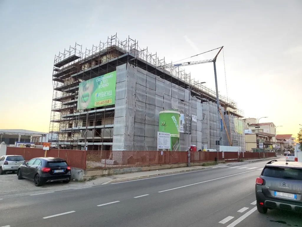 esterno palazzo in nuova costruzione