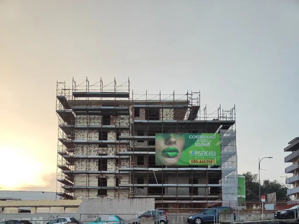 esterno palazzo in nuova costruzione