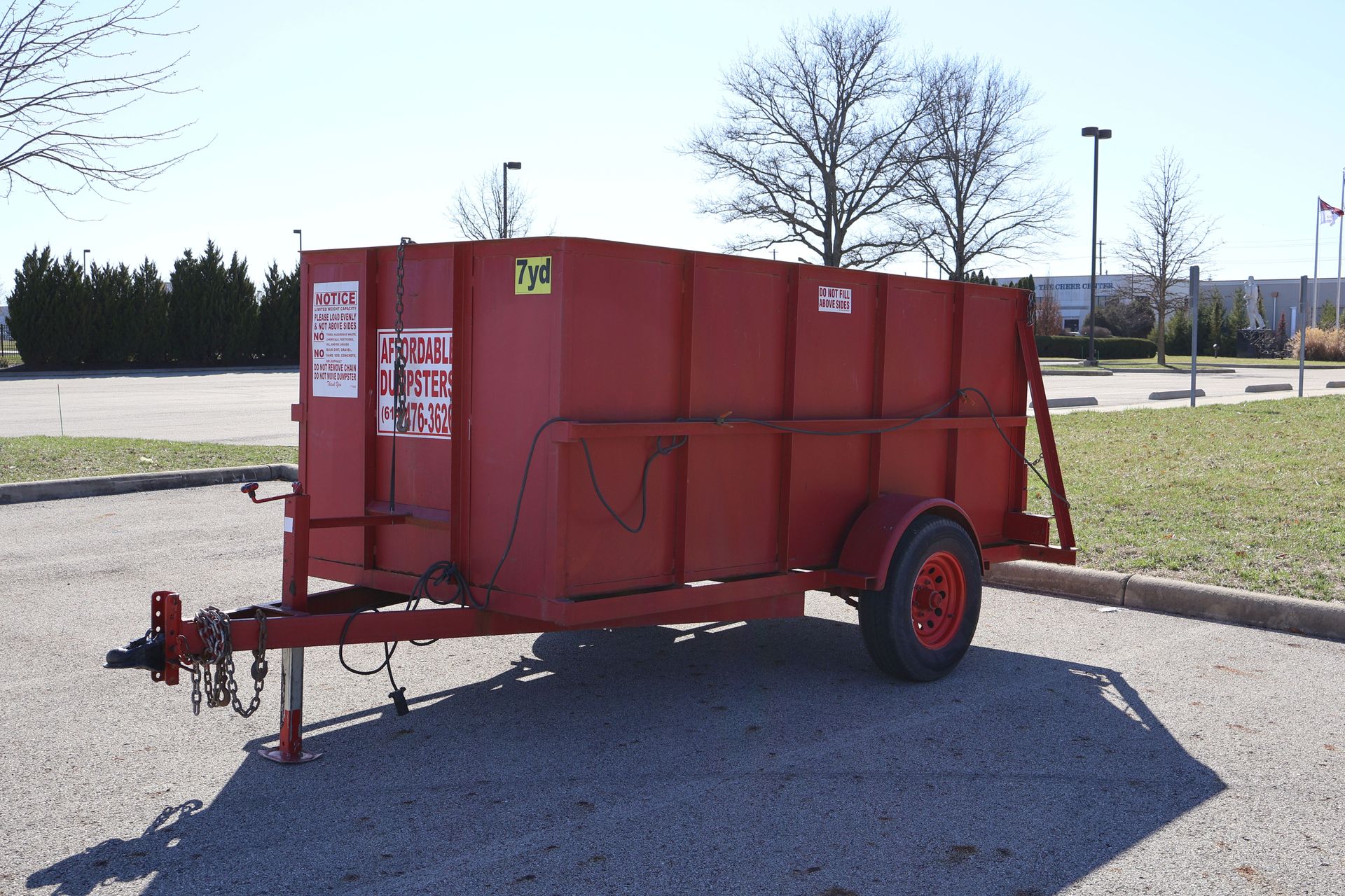 Dumpster Rental Trailer Columbus, Dublin, Grove City, Westerville ...