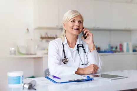 A veterinarian calling to learn about guided ultrasound.