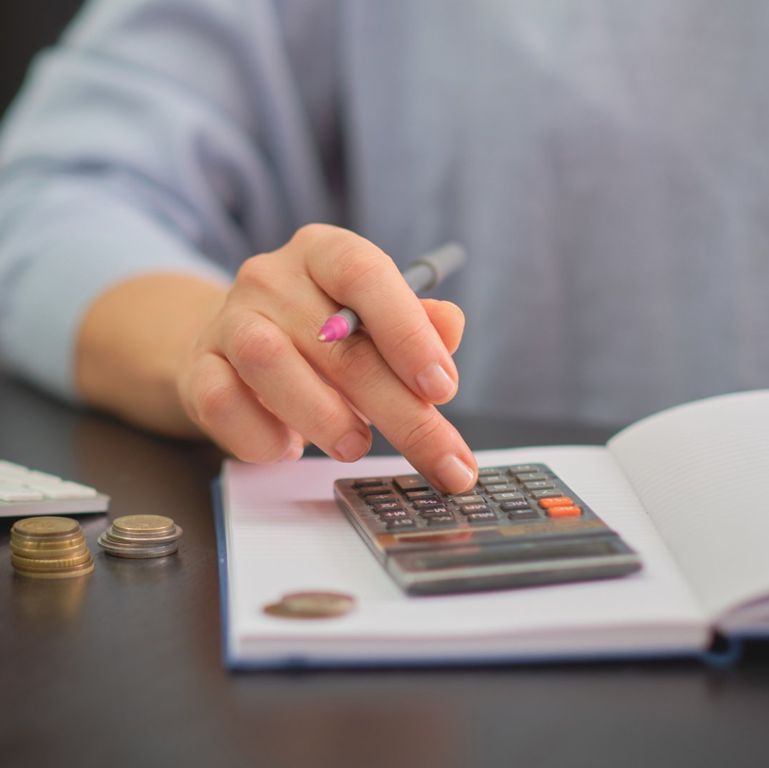 Accountant reviewing VAT return