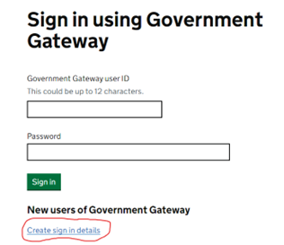 Create a new Government Gateway log in to submit a 60 day Capital Gains Tax return Create a new Government Gateway log in to submit a 60 day Capital Ga