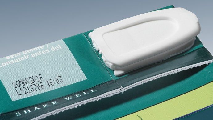 Lot number printer