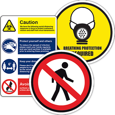 Social Distancing Signs, Products and Solutions