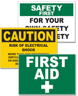 First Aid Signs