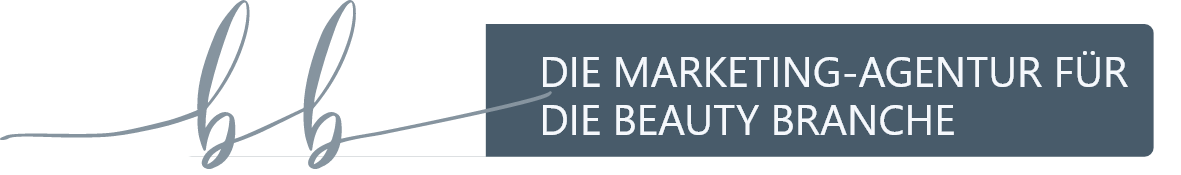 The logo for die marketing agentur for die beauty branche