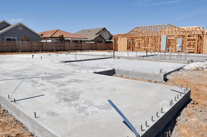 Concrete foundation El Paso