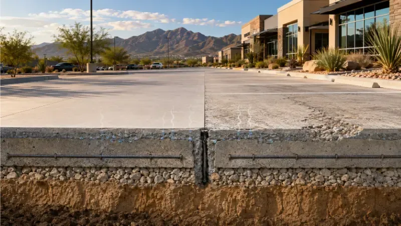 Surface Scaling and Spalling in El Paso, TX