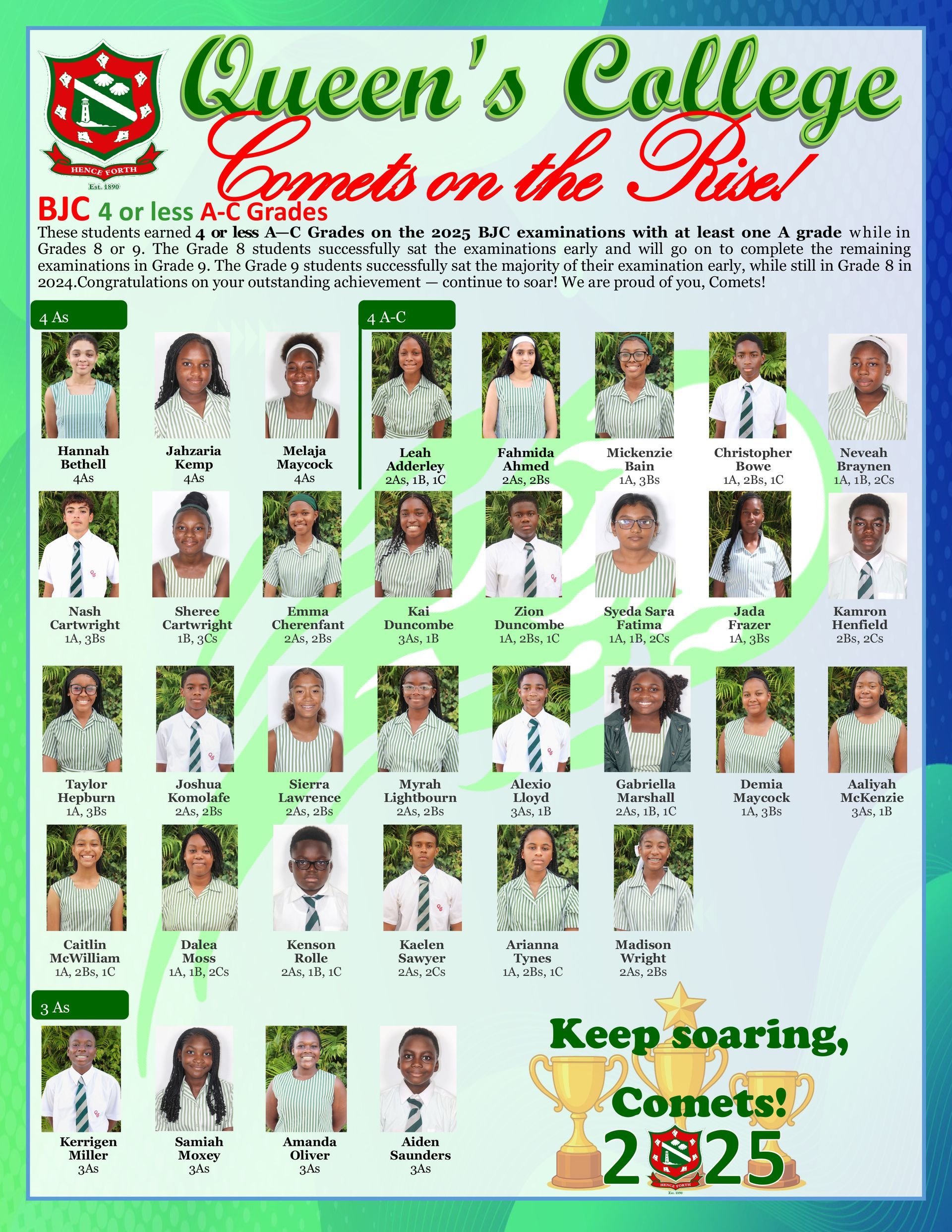 A poster that says queen 's collect best in the bahamas through the years