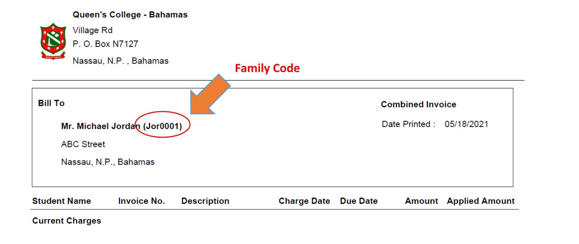 A paper with a red arrow pointing to the word fatty coco