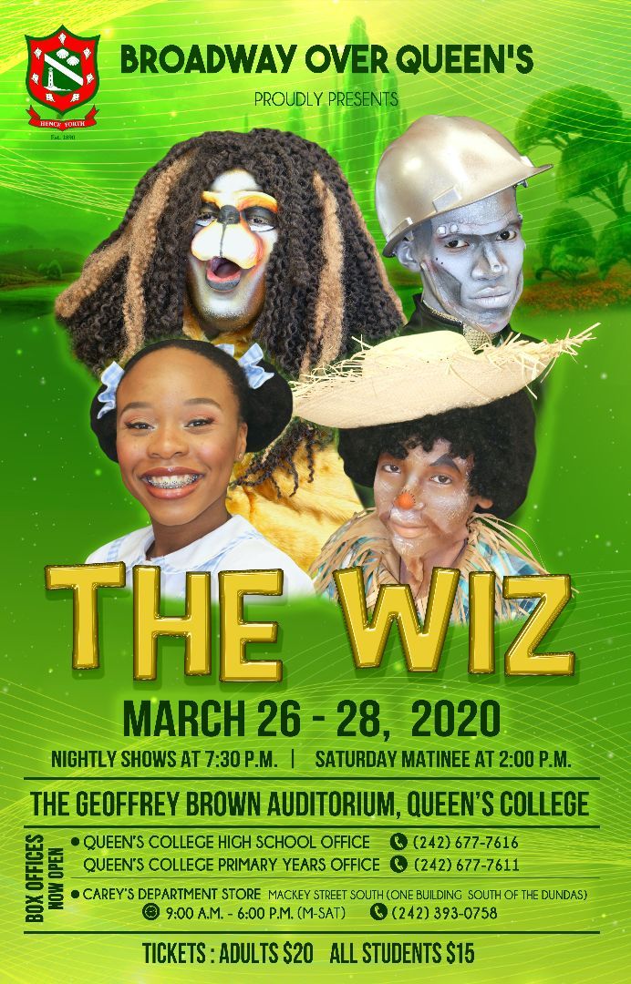 A poster for the wizard of oz on march 26-28 2020