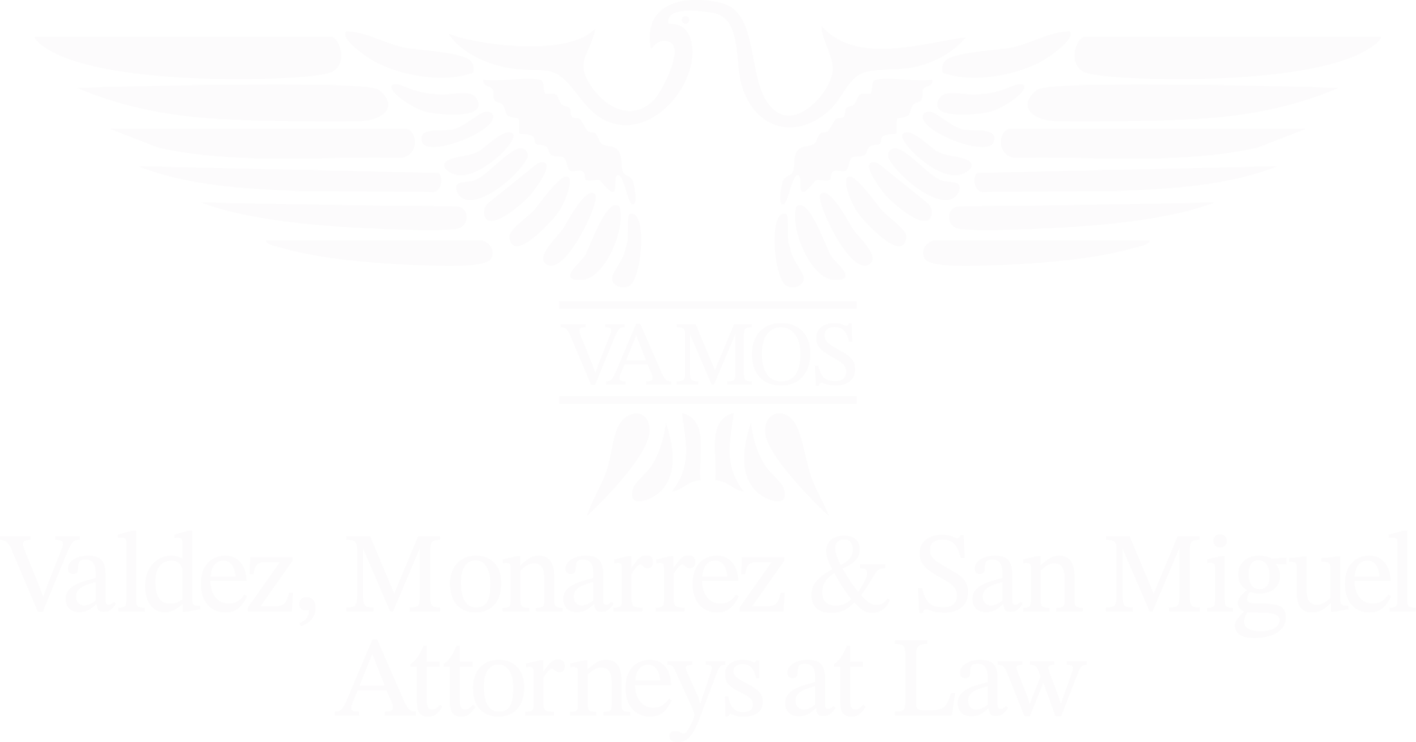 White eagle emblem with text
