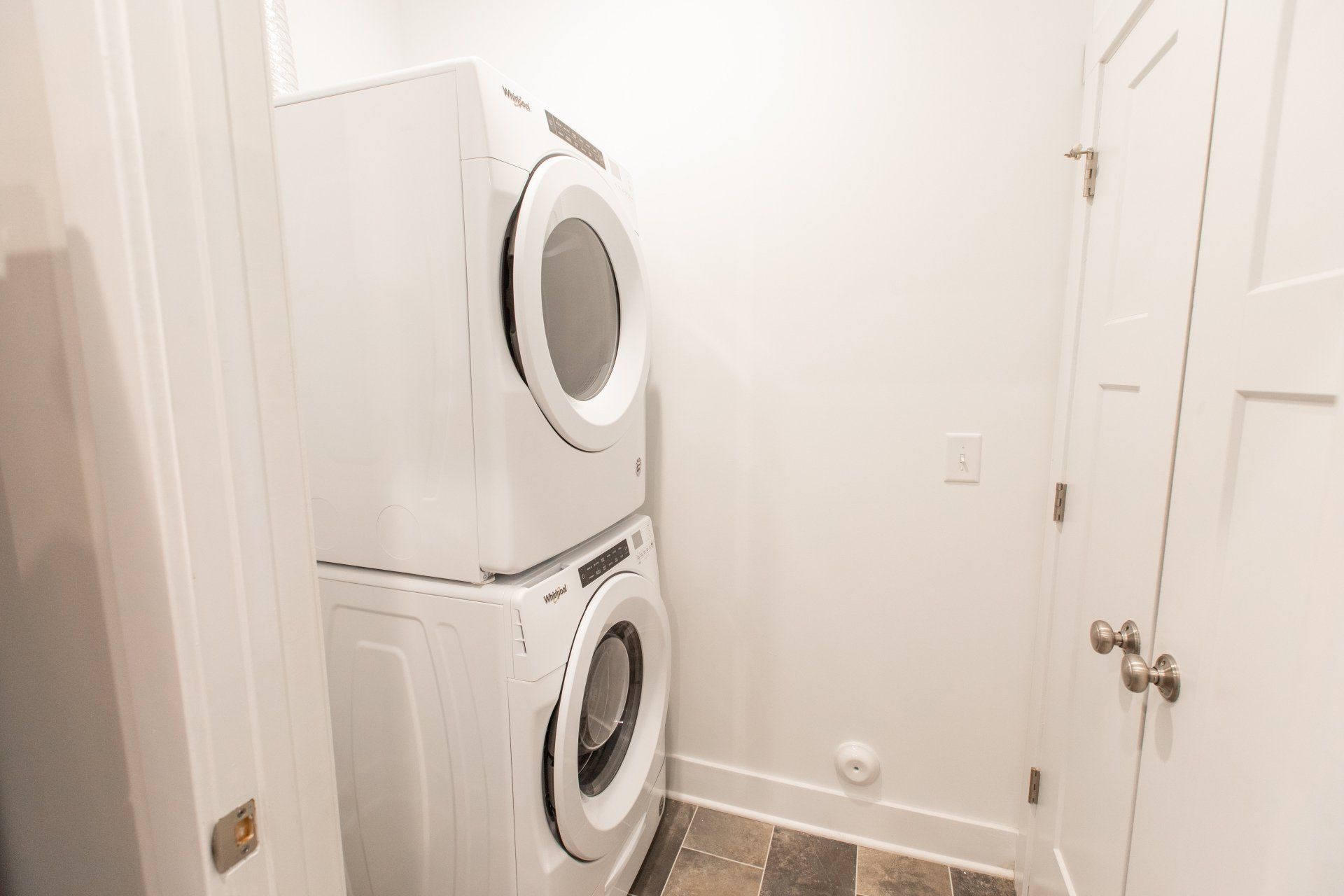 Stackable washer and dryer