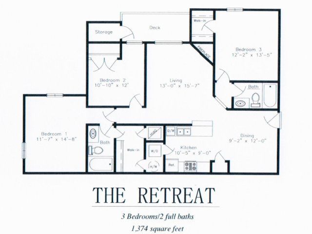 The Retreat floor plan
