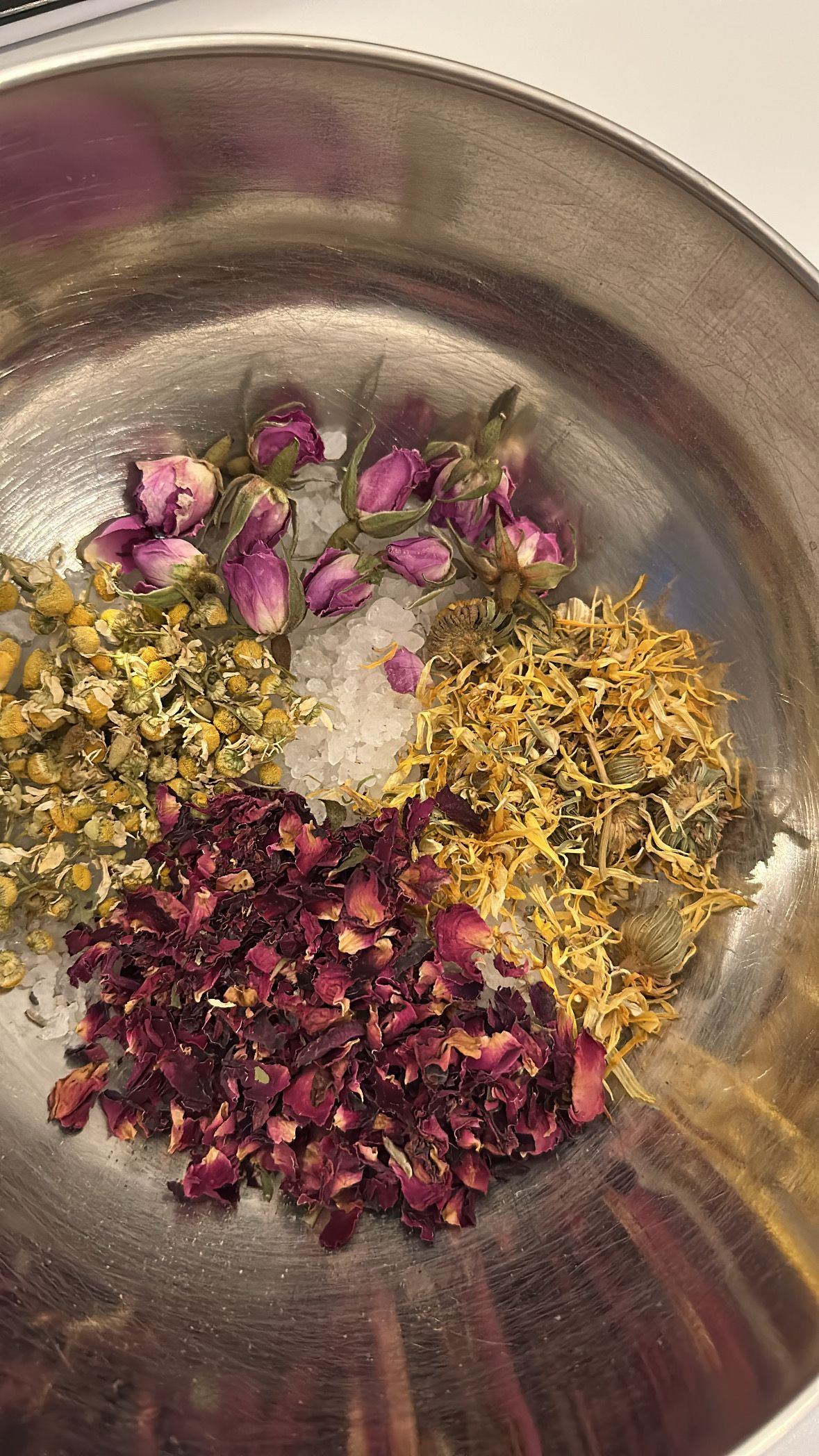 Magnesium voetenbad Nourishing Rose