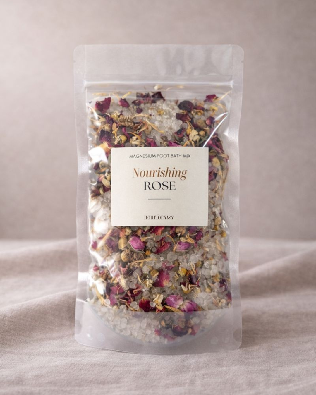 Magnesium voetenbad Nourishing Rose