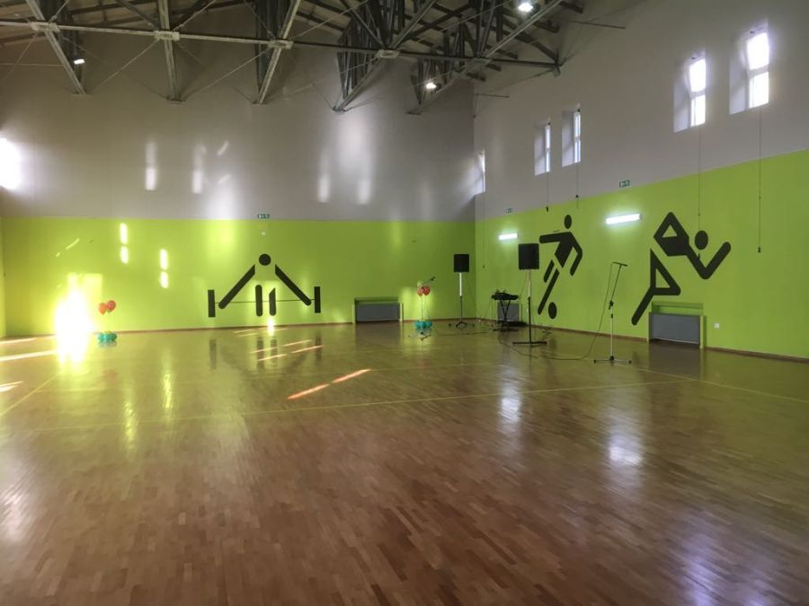 restauro conservativo di una palestra