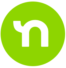 A green circle with a white letter u inside of it.
