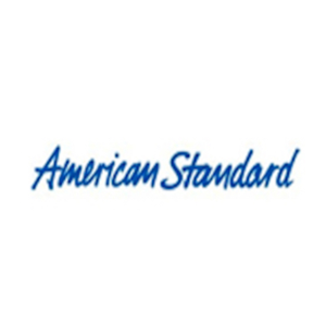 The american standard logo is blue on a white background.