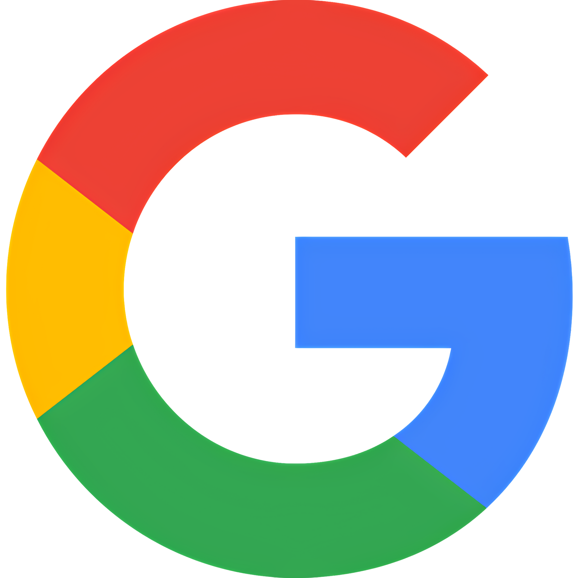 Google multicolor “G” logo on a white background