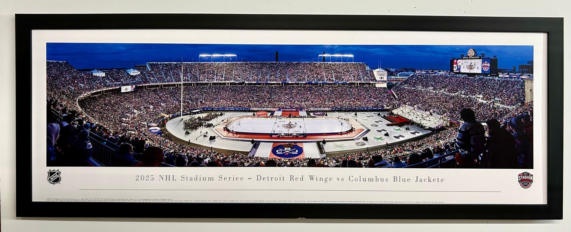 Ohio State Stadium Panoramic Print