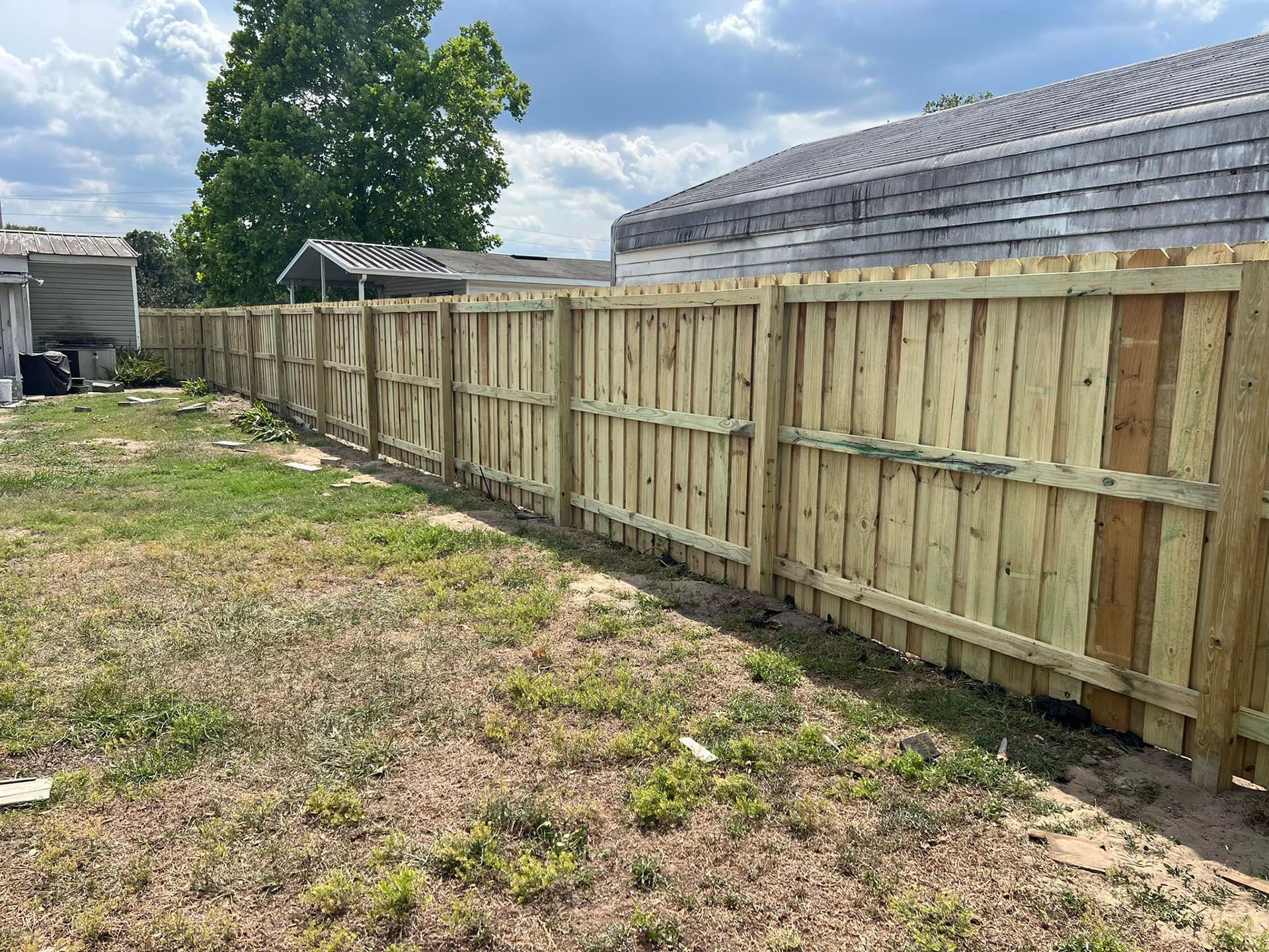 Fence Replacement - After