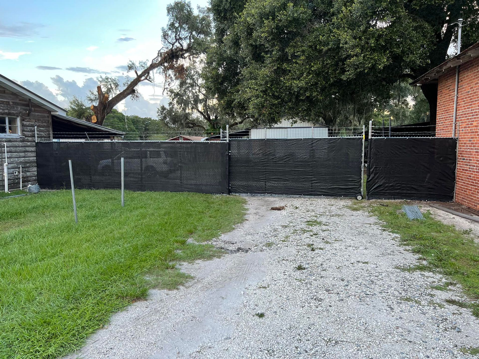 Chain Link Gate 2