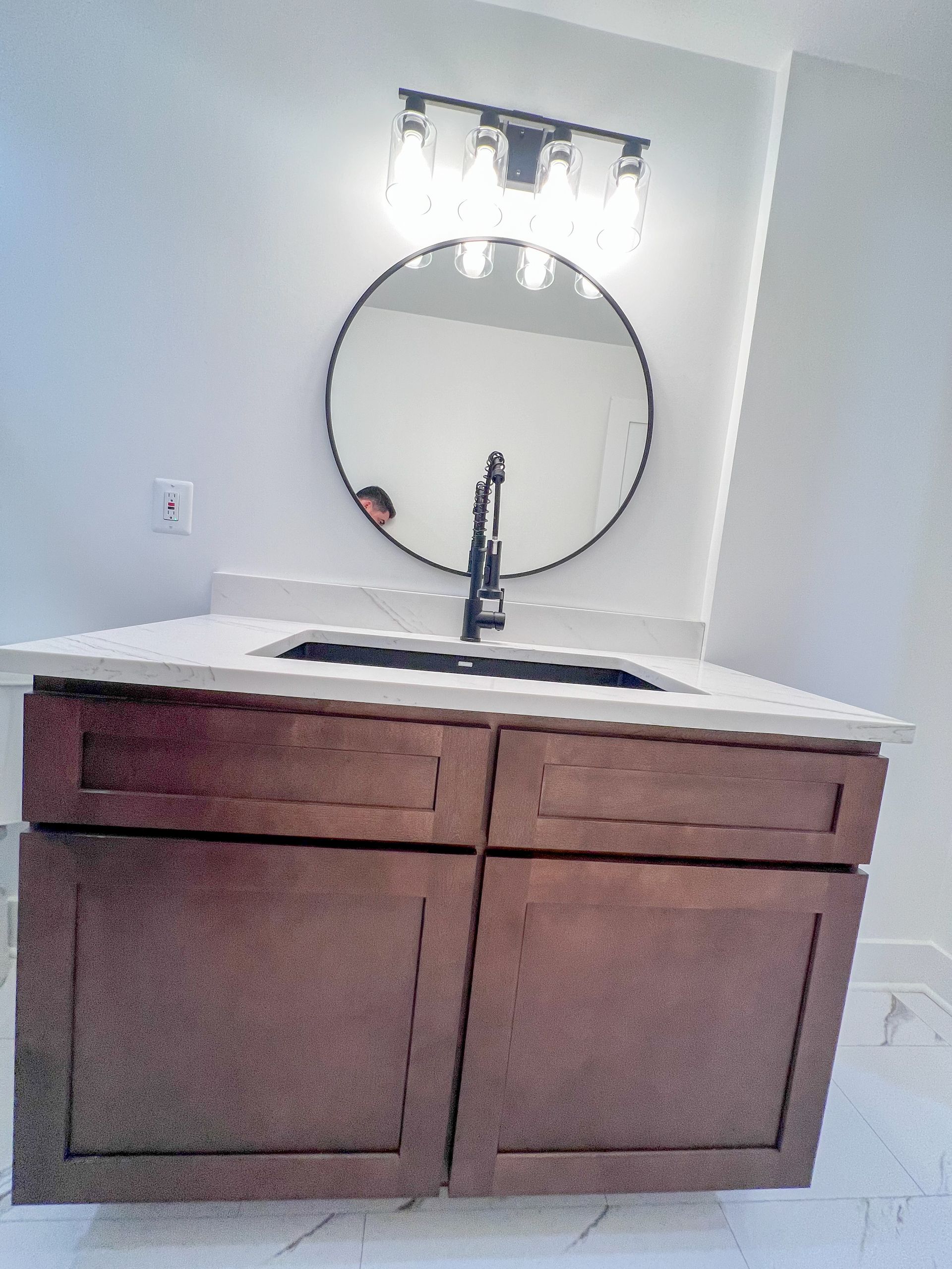 Shower Base Replacement and Full Bathroom Remodel Reisterstown MD.