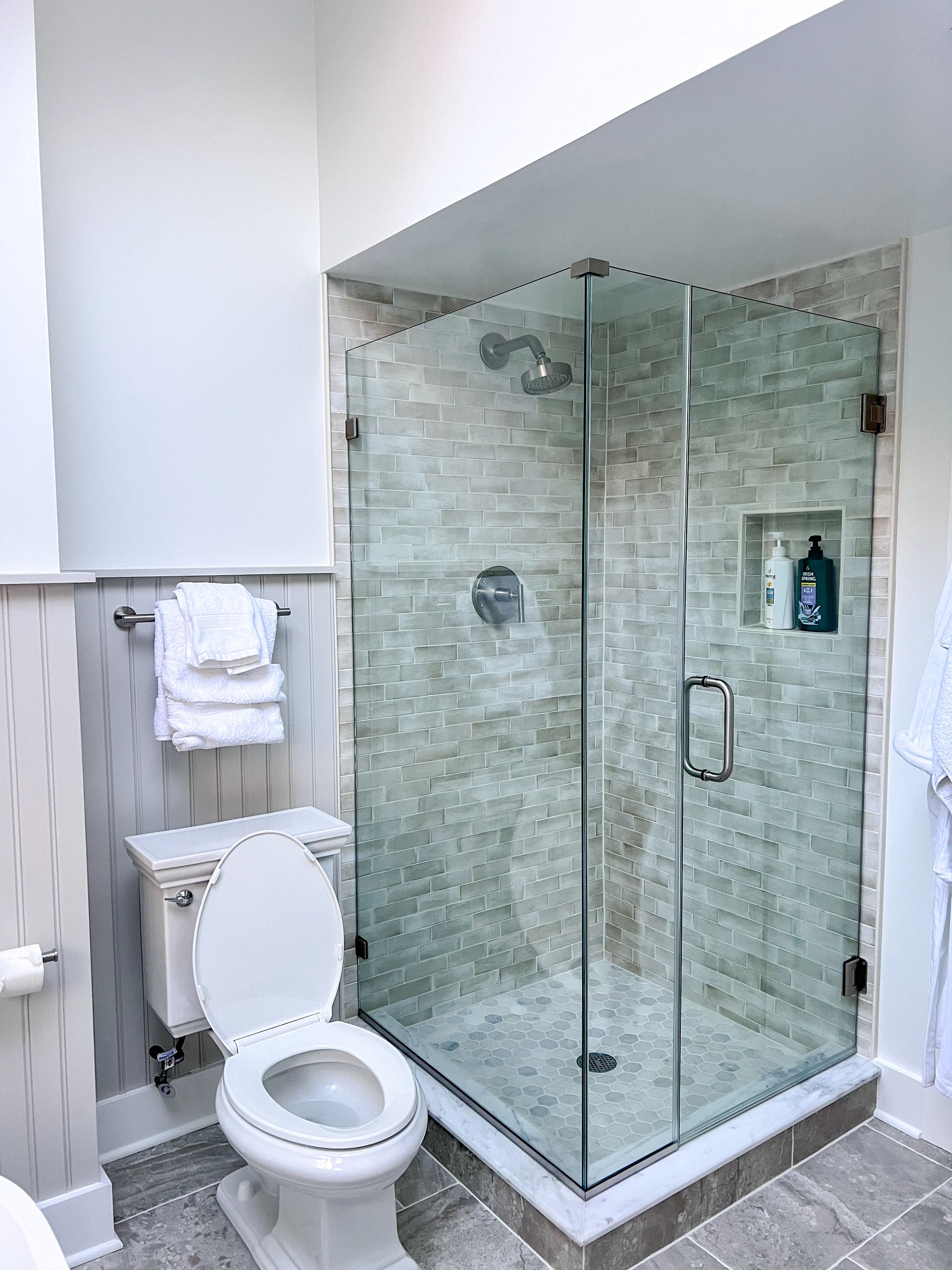 Tub-to-Shower Conversion Service in Owings Mills MD. Accessibility Upgrade.