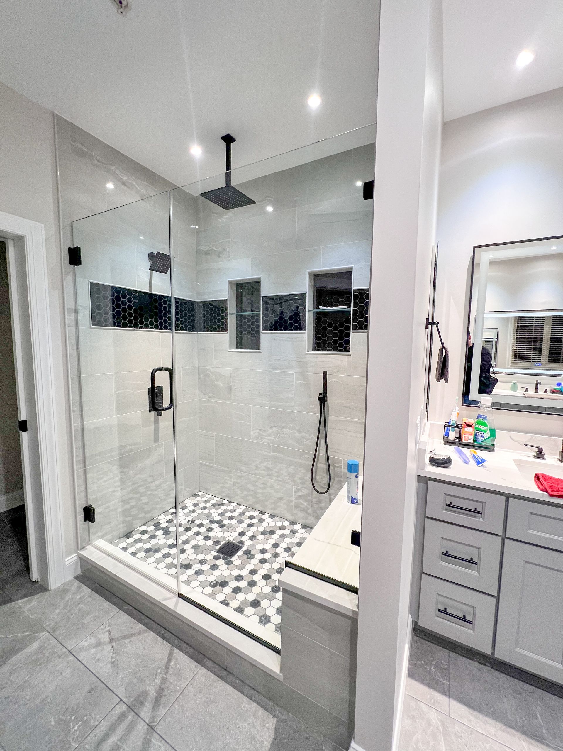 Luxury Bathroom Renovation and Design in Westminster MD.
