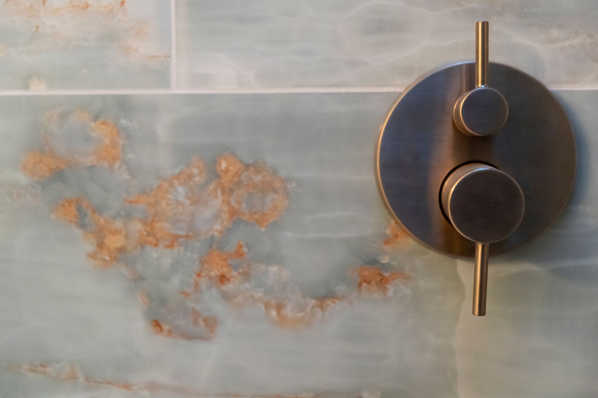 Walk-in shower layout change.