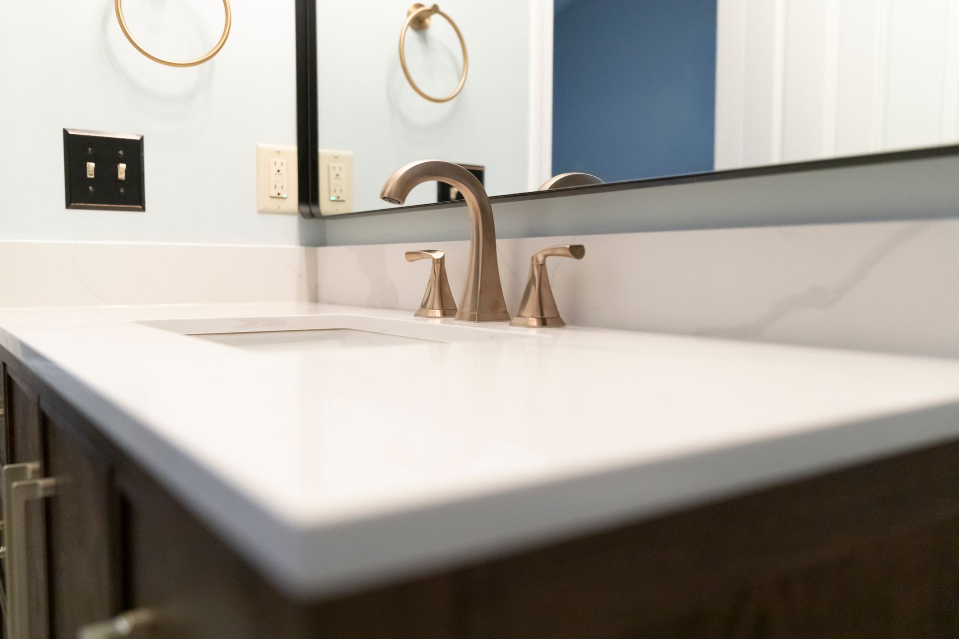 Custom tile shower design featuring modern neutral tones.