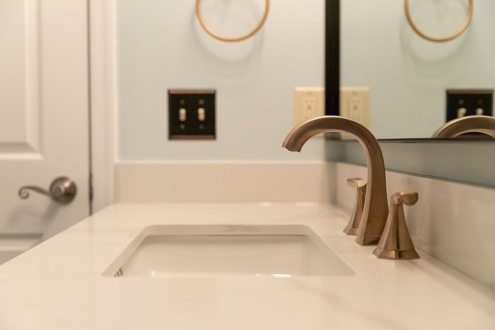 Spacious walk-in shower replacing a dated Jacuzzi tub.
