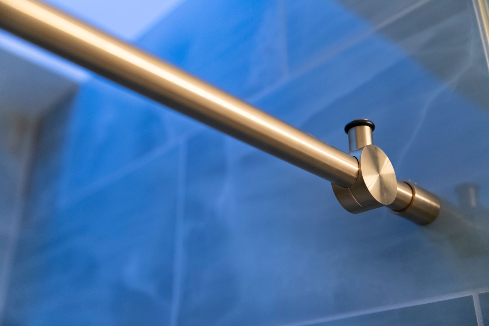 The result of a professional tub-to-shower conversion in Harford County, showing off a more spacious and accessible bathroom layout.