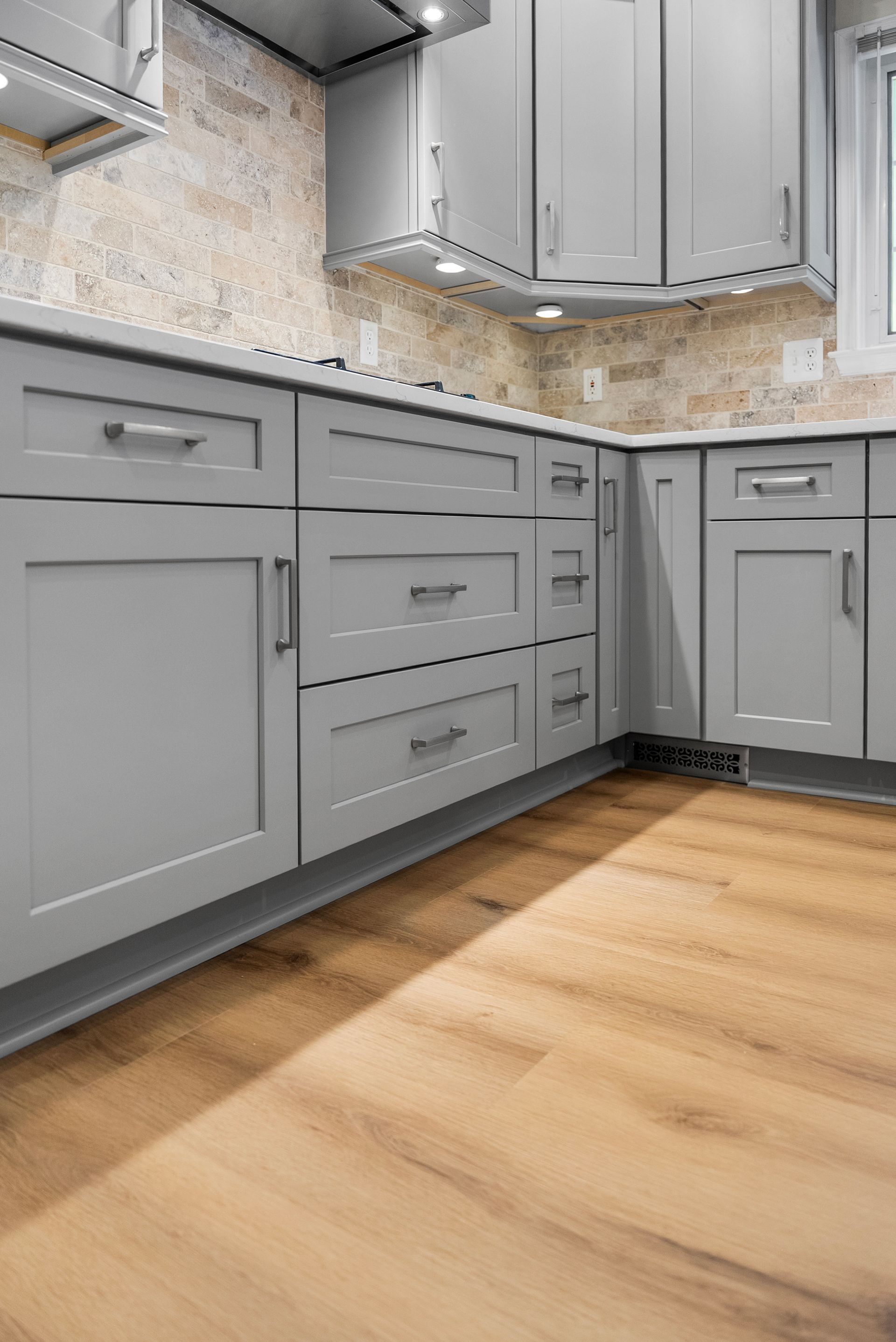 Premium design-build kitchen renovation in Timonium Maryland executed by A-1 Renovations LLC.
