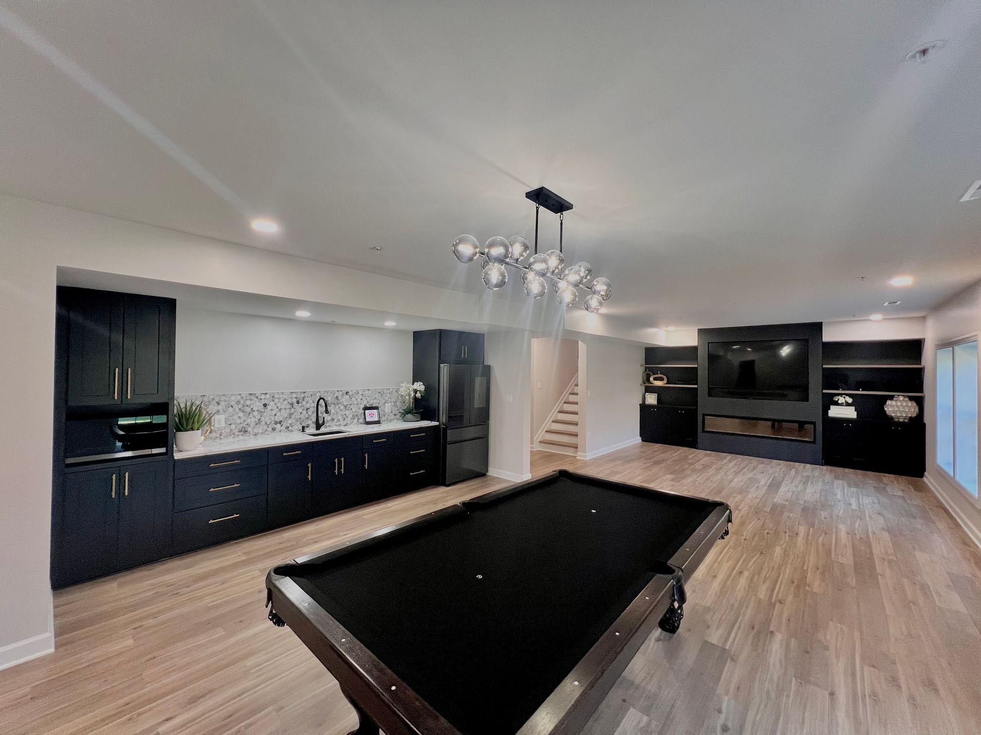 Full Basement Finishing in Ellicott City MD. Complete Remodeling Service.