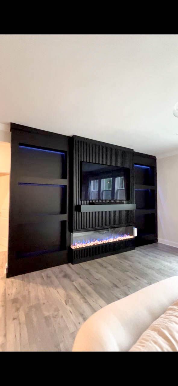 Bel Air MD Interior Carpentry for Wainscoting and Wall Paneling.