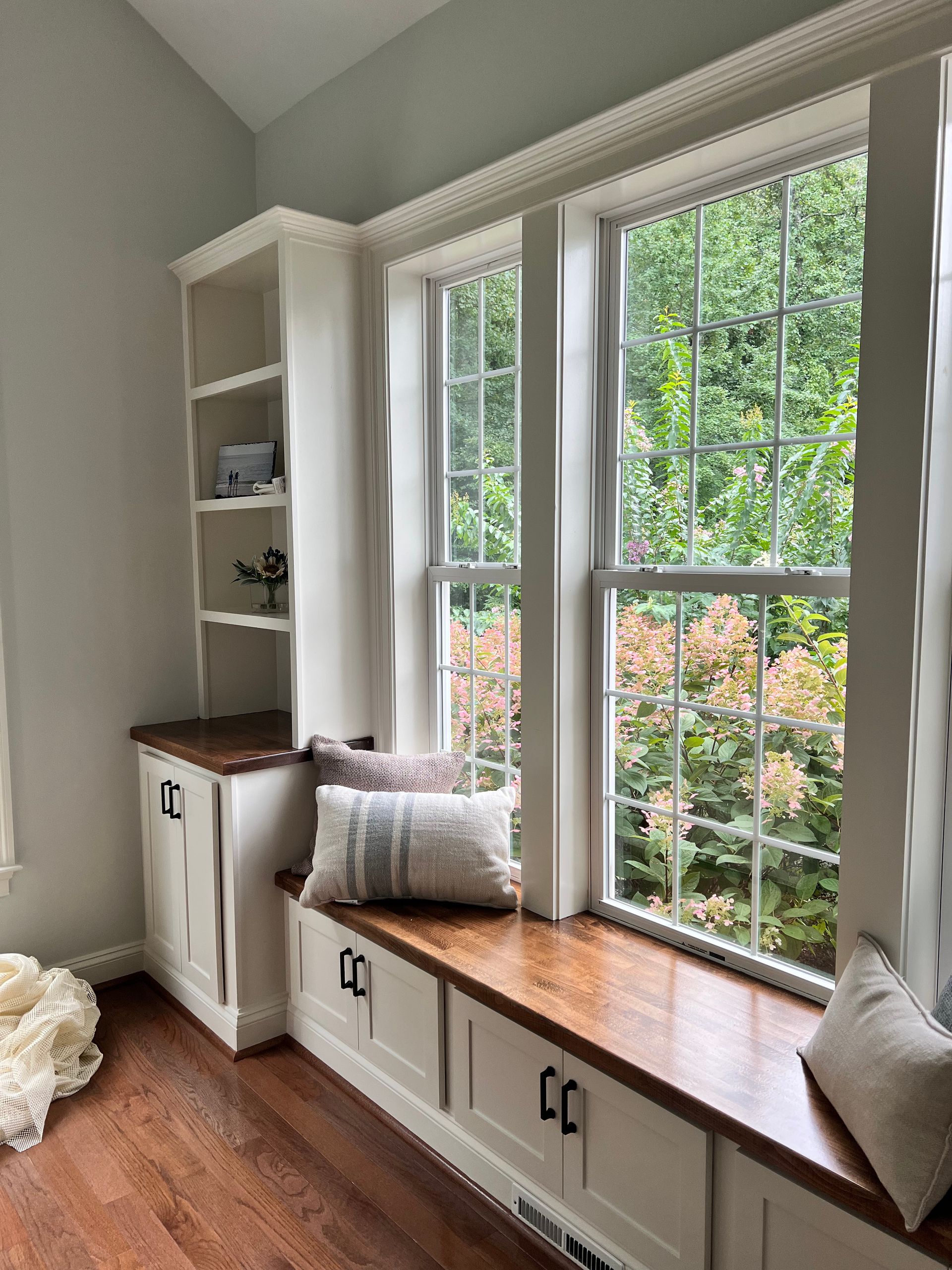 Custom Reading Nook Design and Build in Reisterstown MD.