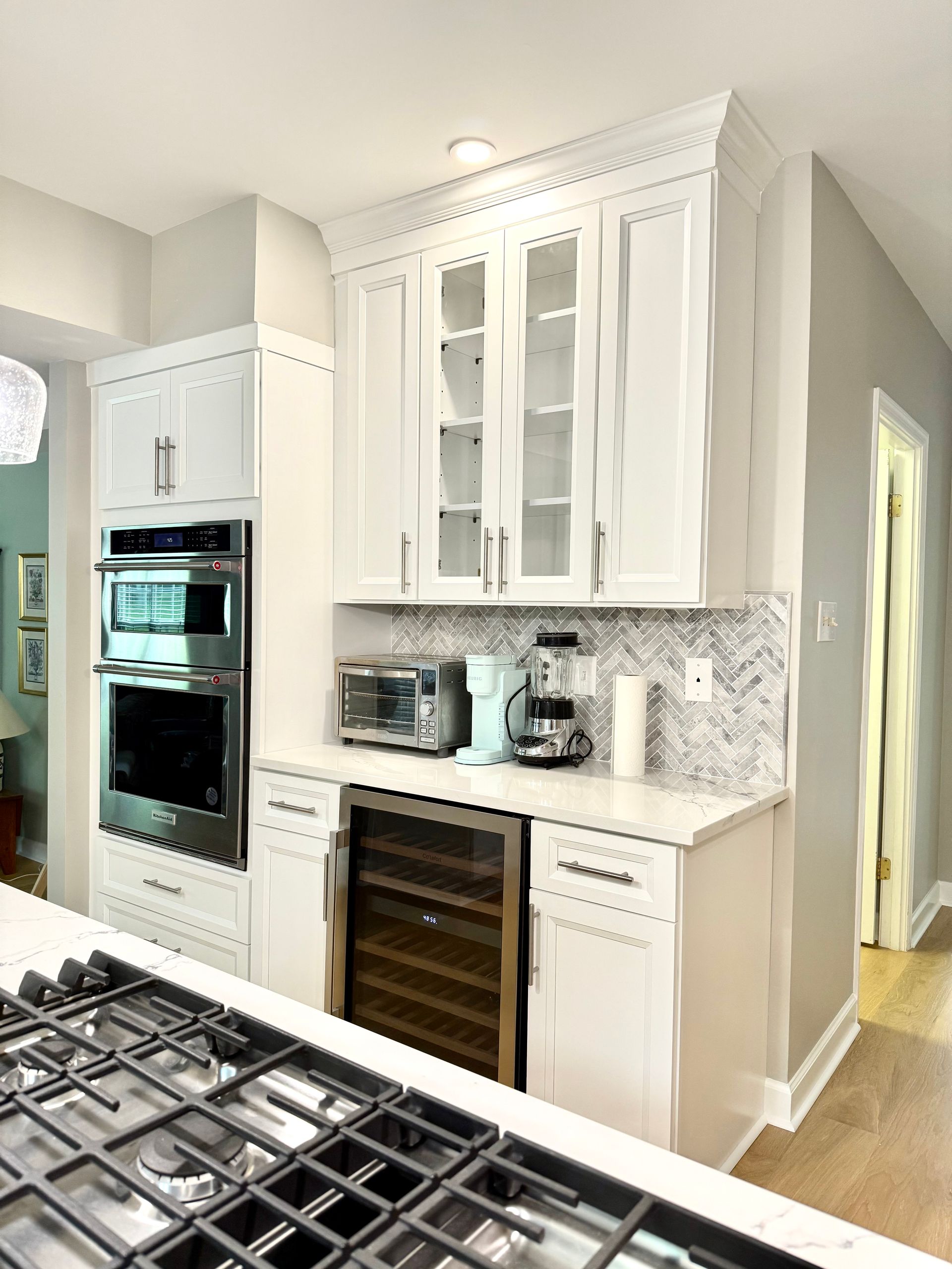 New Kitchen Appliance Installation in Timonium MD. Oven and Cooktop Upgrade.