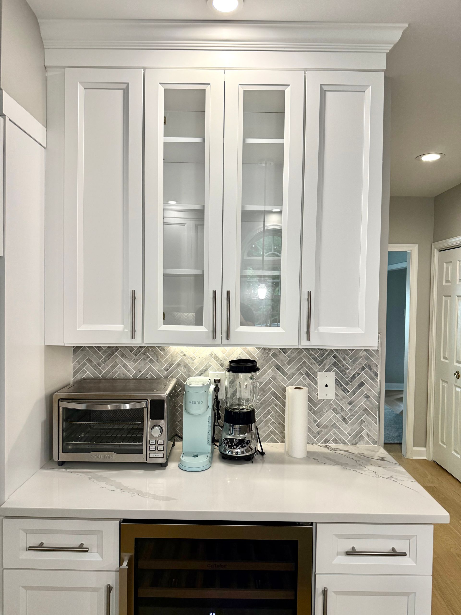 Quartz Countertop Replacement Service in Timonium MD. Installation Experts.