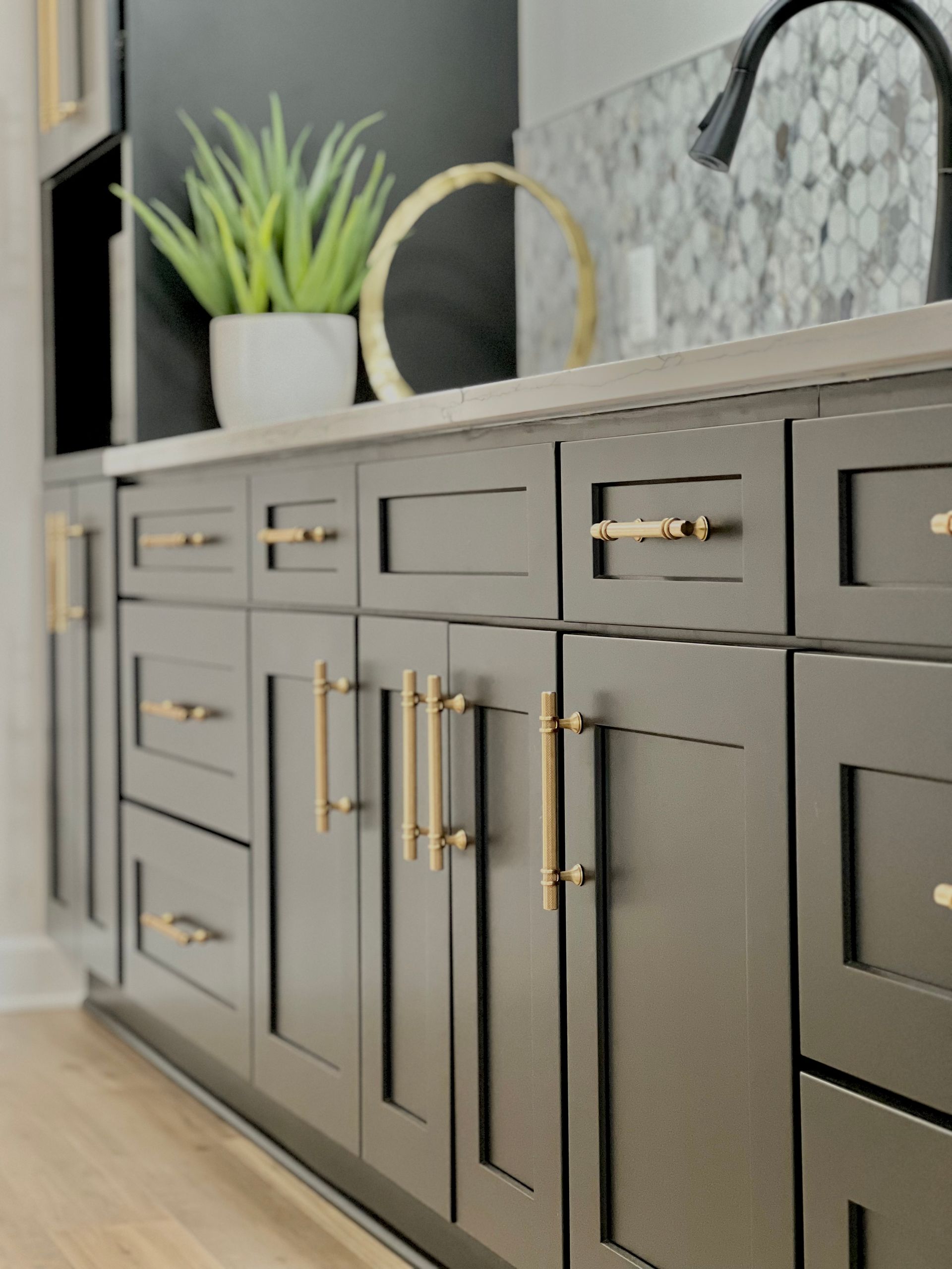 Home Bar Cabinetry Installation in Ellicott City MD Basement.