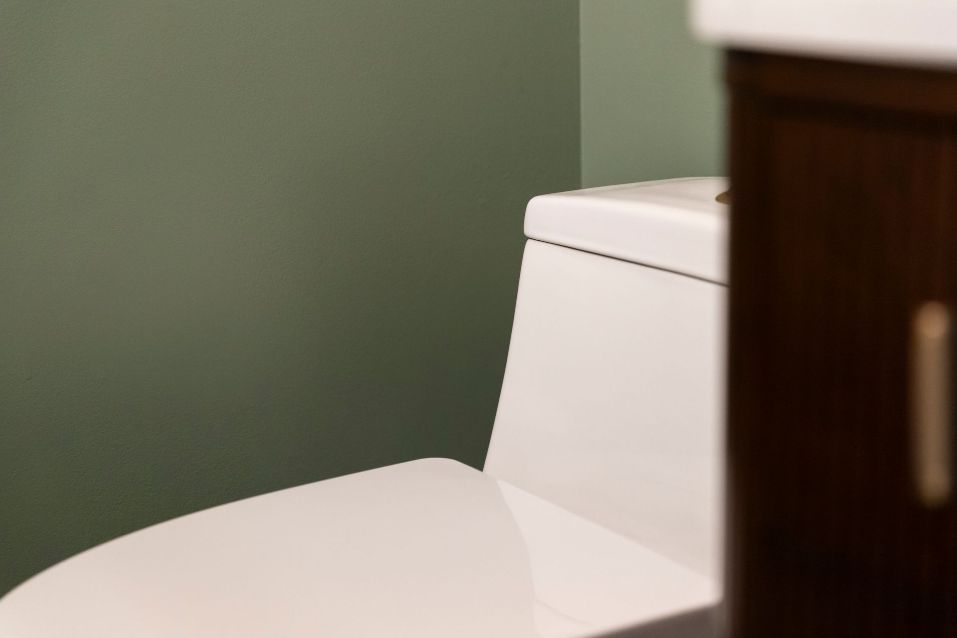 Luxury spa inspired bathroom renovation featuring a clean and cohesive color palette