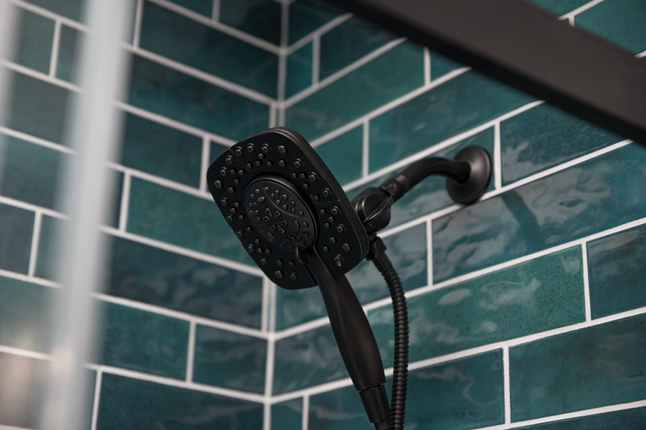 Upgraded shower fixture installation in Ellicott City, MD, providing enhanced comfort and modern design.