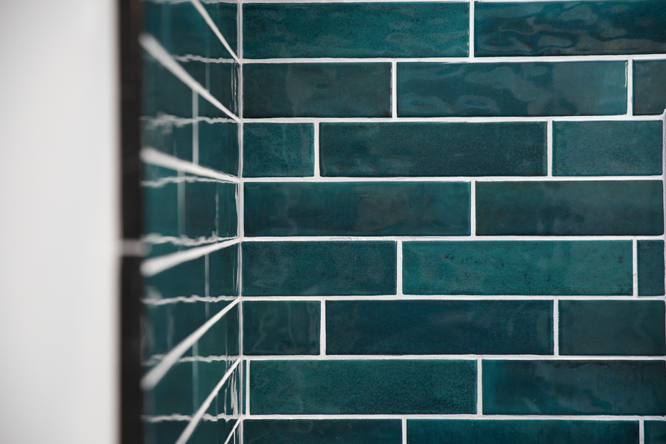 Flawless bathroom tiling projects in Ellicott City, MD, known for precision and beautiful finishes.