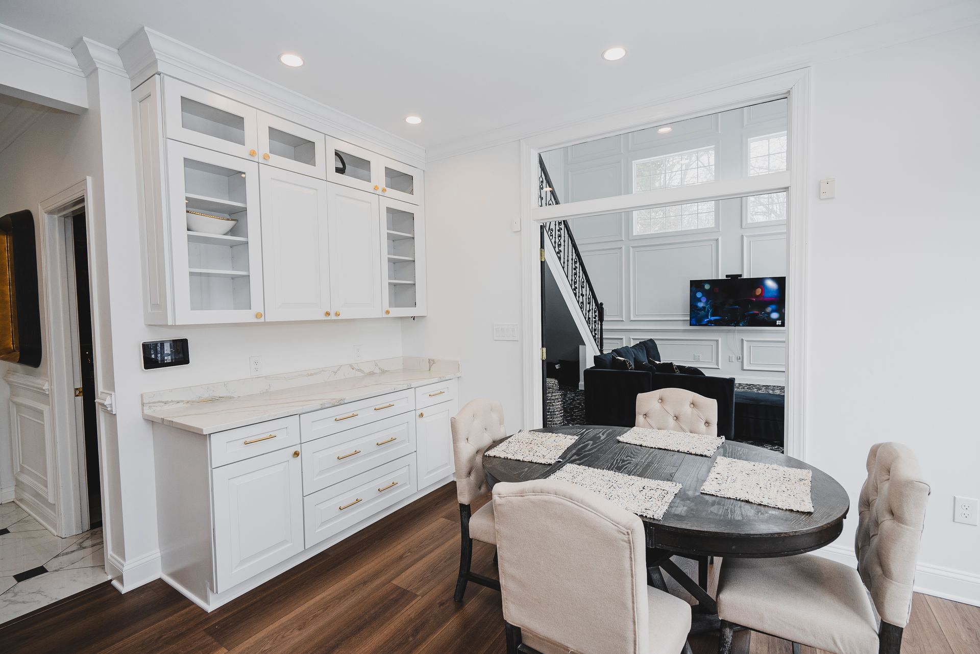 Dramatic improvement in home value through a full kitchen remodel.